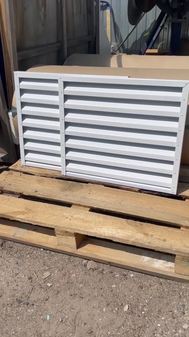 Видео: забор-жалюзи готовое изделие